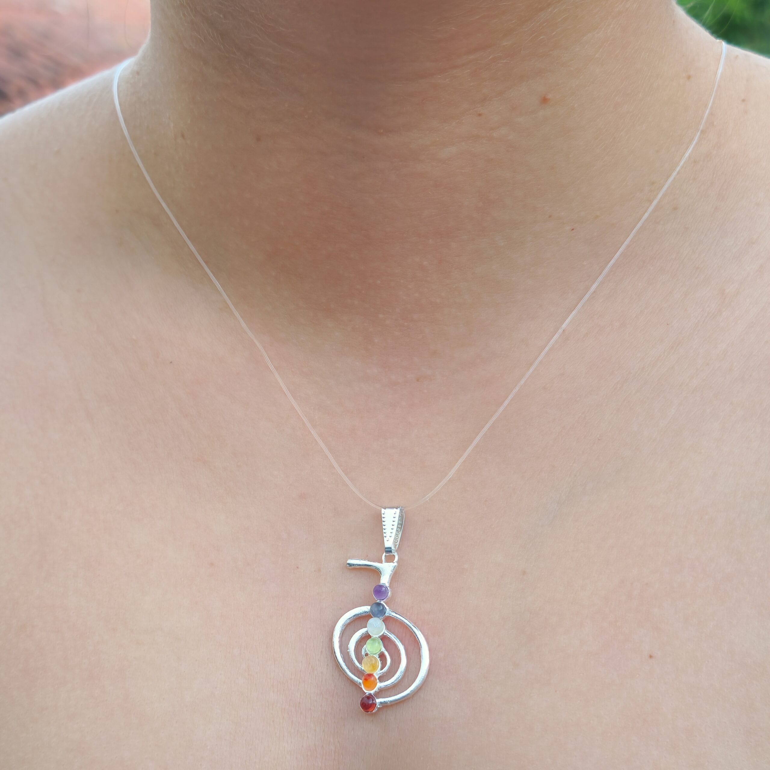 Pendente Cho Ku Rei | 7 Chakras