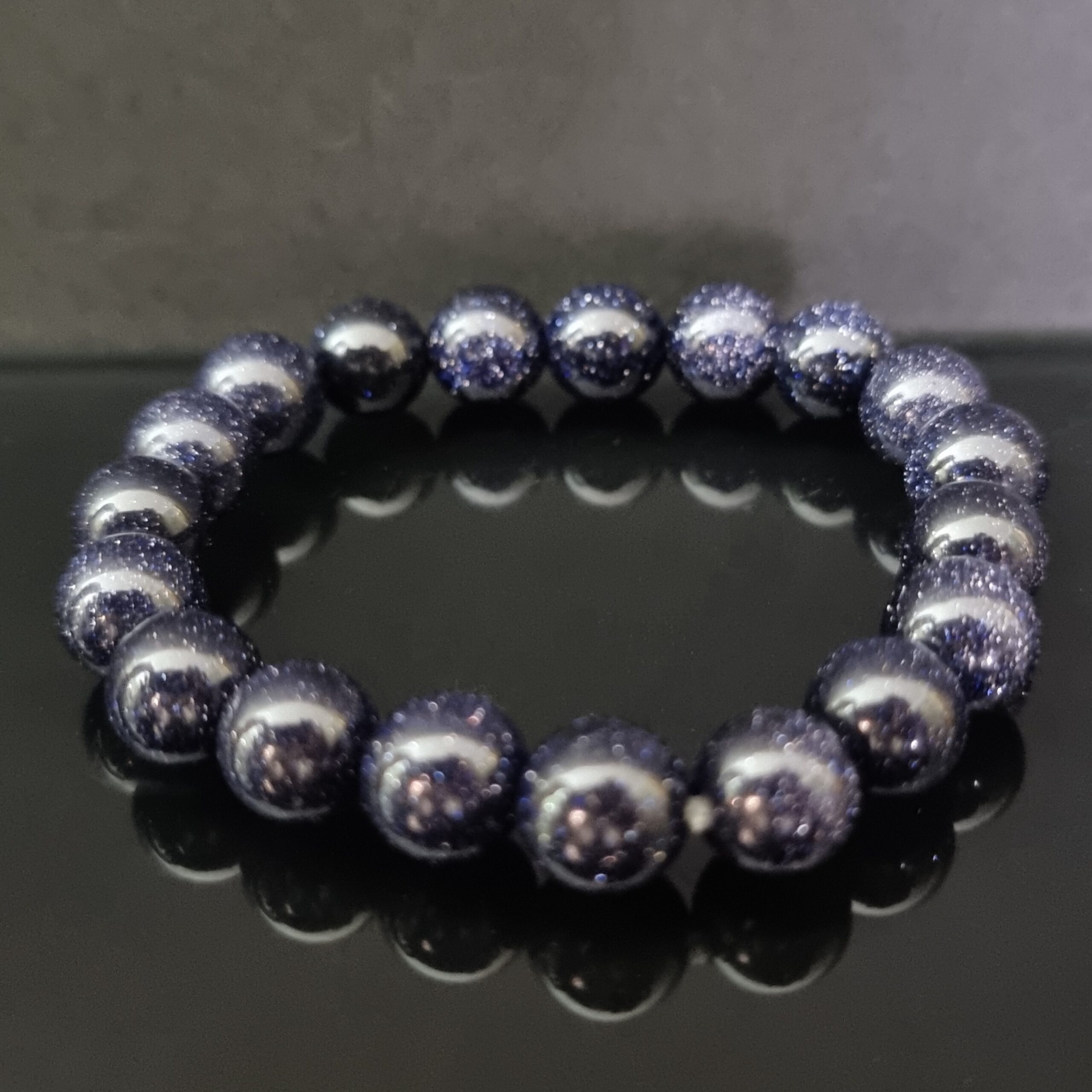 Pulseira Pedra Estrela | Esferas de 10 mm