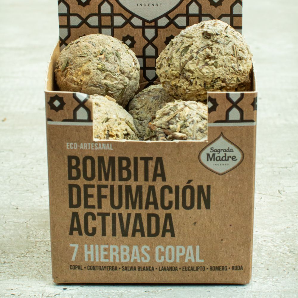 Bombitas de Defumação Activada x8 7 Ervas e Copal | Sagrada Madre - Image 2