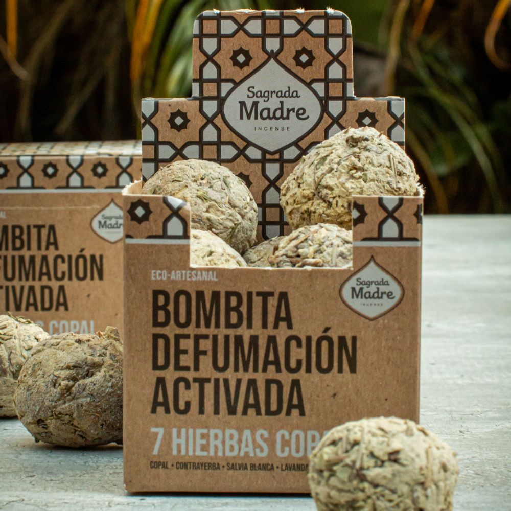 Bombitas de Defumação Activada x8 7 Ervas e Copal | Sagrada Madre - Image 3