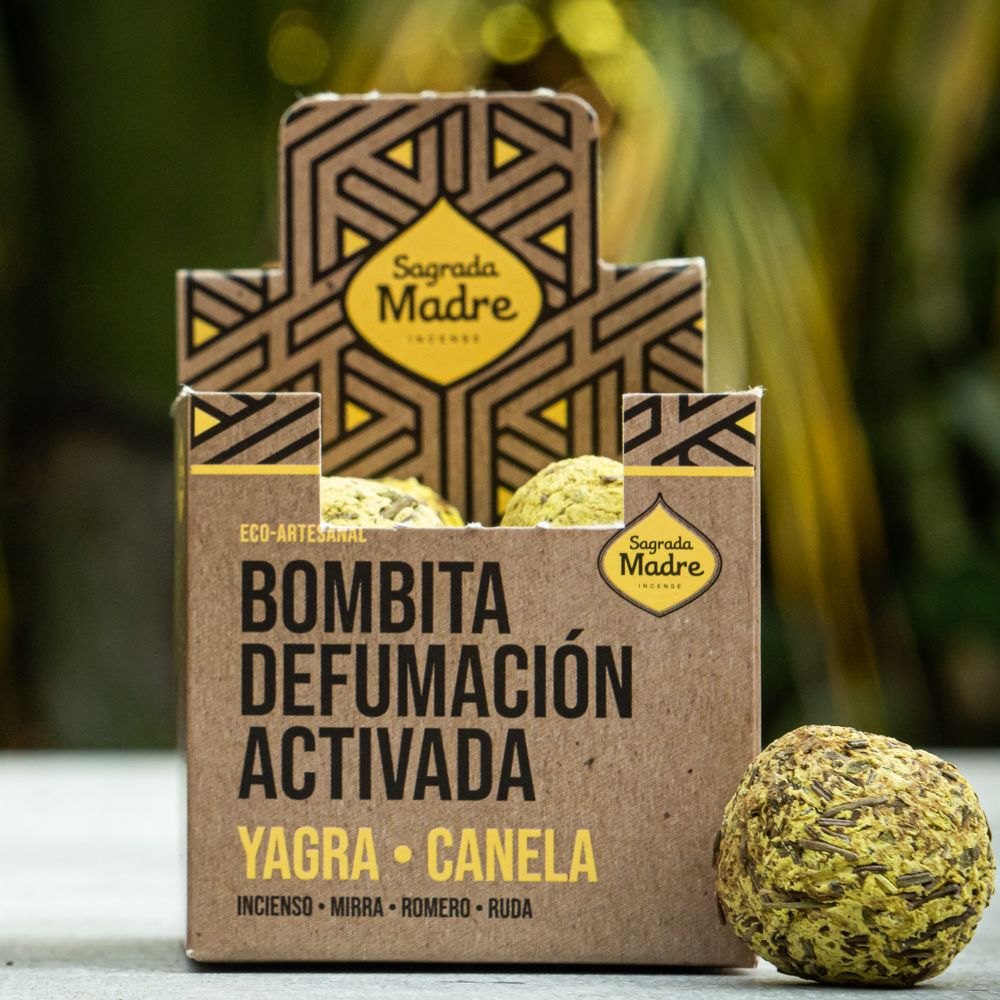 Bombitas de Defumação Activada x8 Yagra e Canela | Sagrada Madre