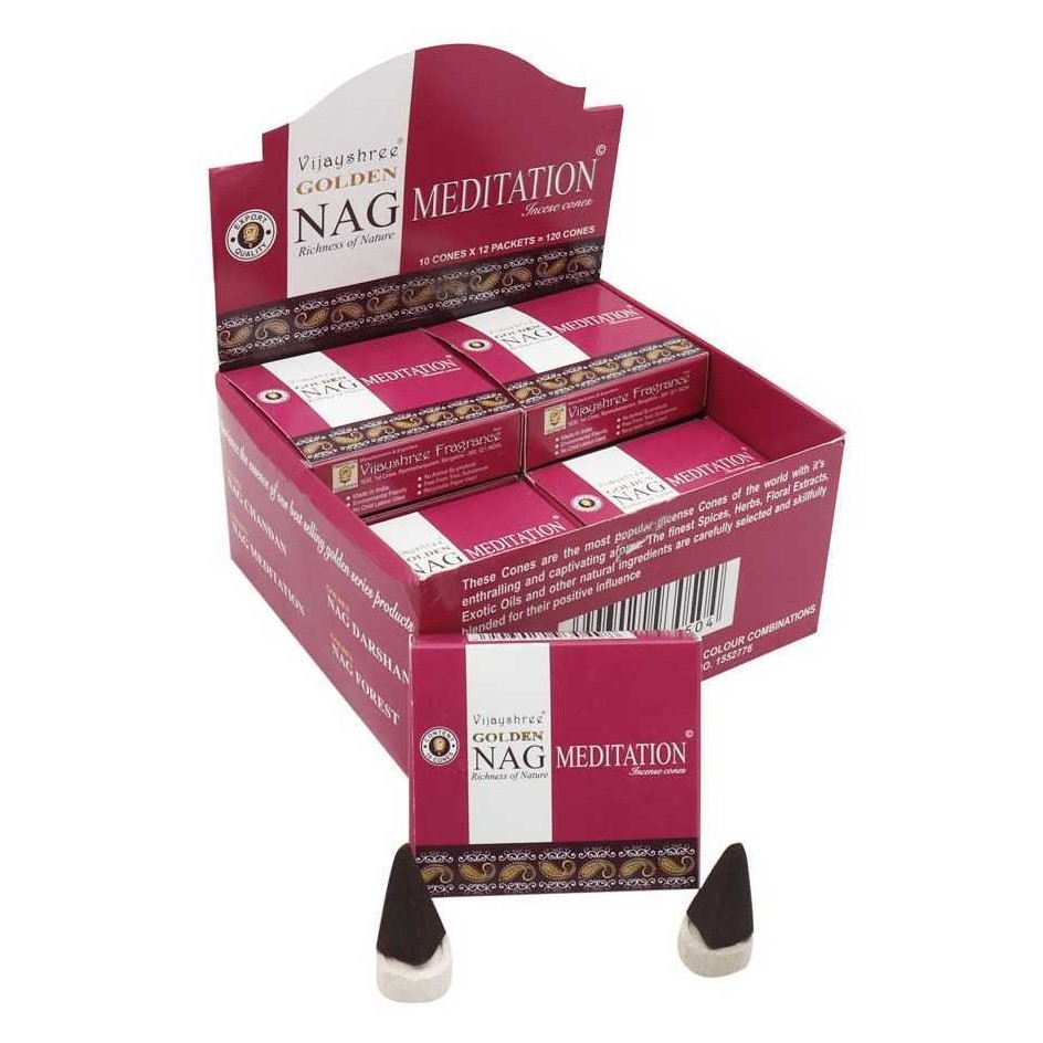 Cones de Meditação | Golden Nag