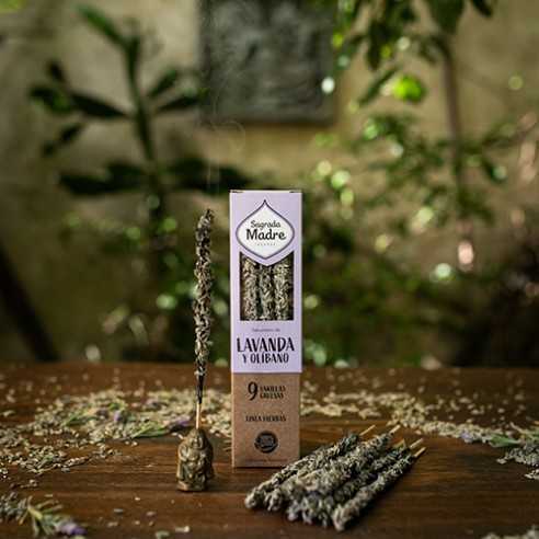 Incenso de Ervas Lavanda e Olíbano | Sagrada Madre