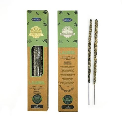 Incenso natural de Louro | Ullas 25 gr