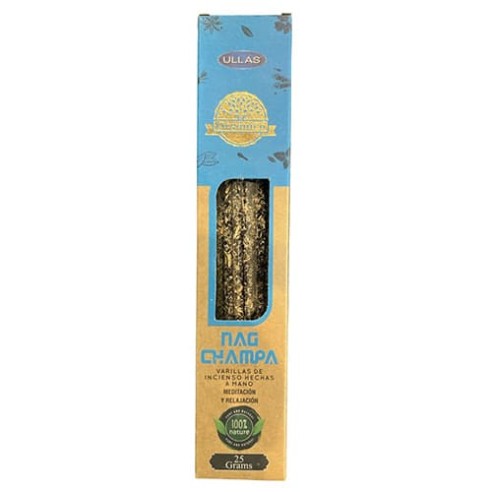 Incenso natural de Nag Champa | Ullas 25 gr