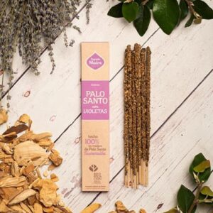 Incenso Pau Santo com Violetas | Sagrada Madre
