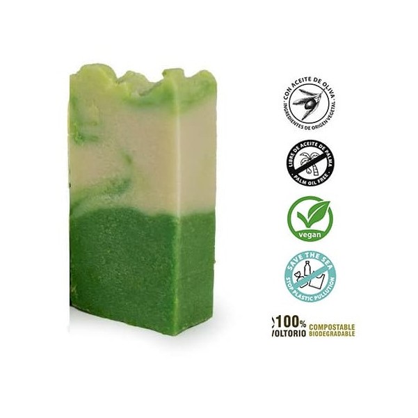 Sabonete Natural Artesanal | Aloe Vera - Image 2