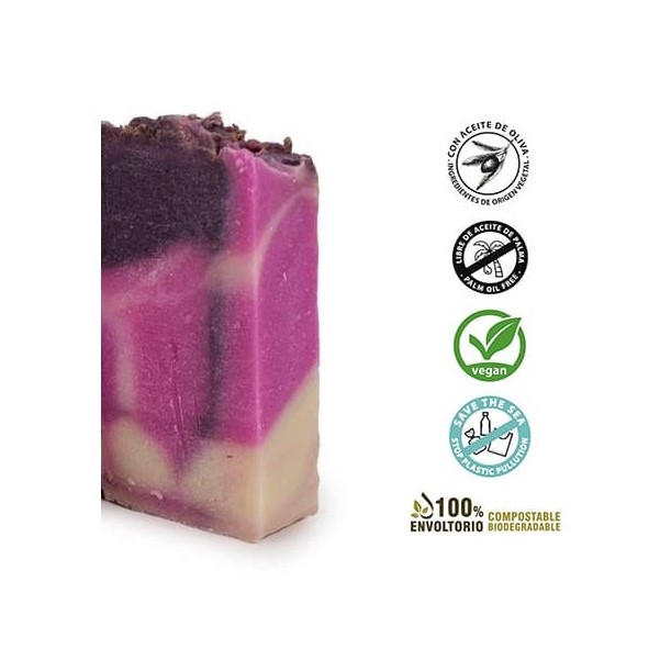 Sabonete Natural Artesanal | Centelha Asiática e Rosa Mosqueta - Image 2