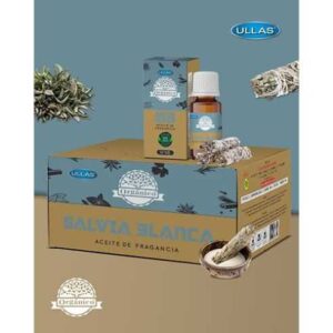 Óleo de essência de Sálvia Branca | Ullas