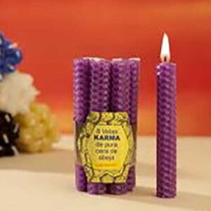 Vela Favo de Mel | Roxa