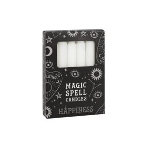 Vela Magic Spell Branca | Felicidade