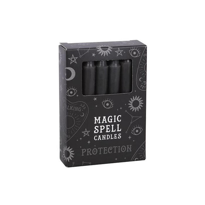 Vela Magic Spell Preta | Proteção