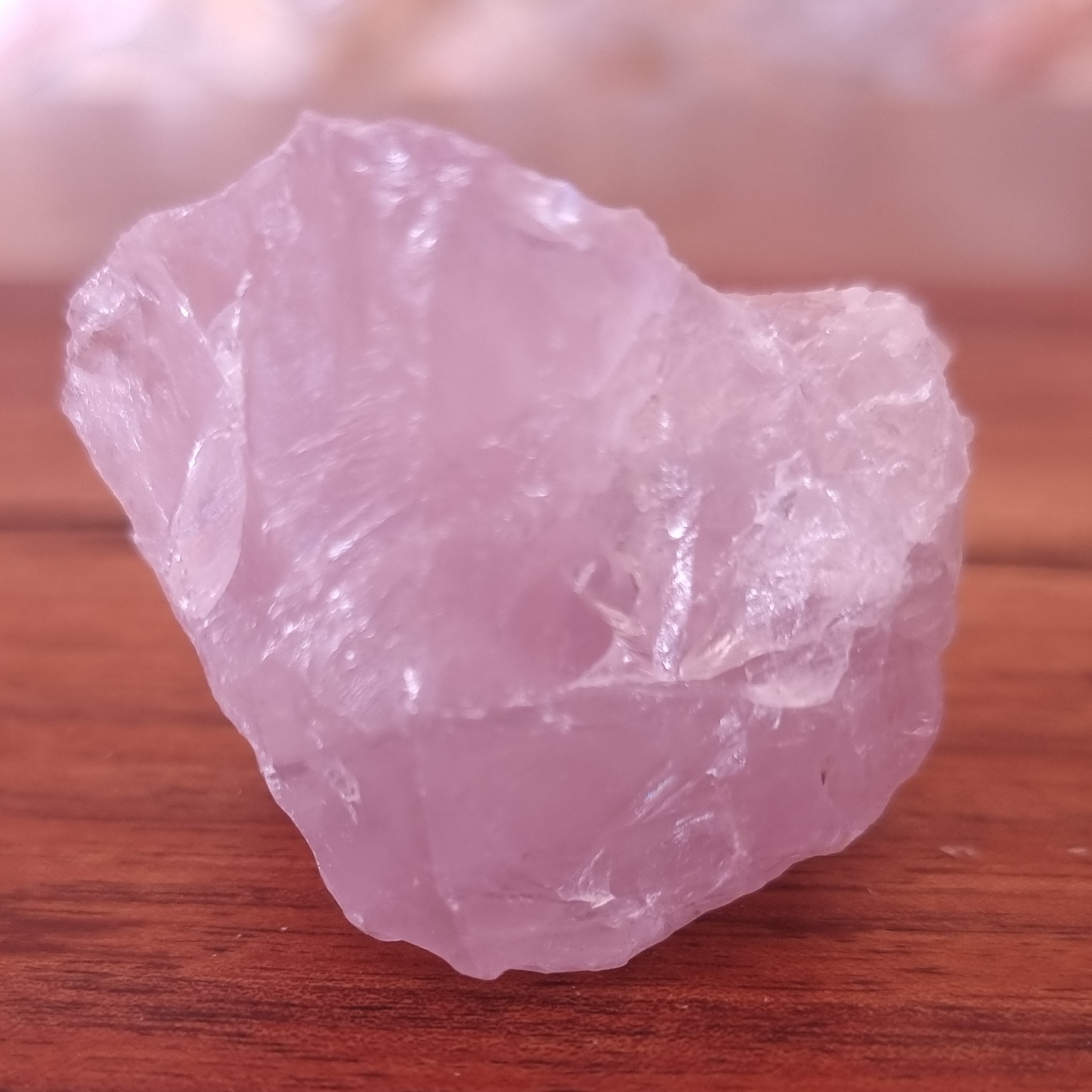 Quartzo Rosa em Bruto