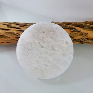 Base de Selenite Polida 12 cm A+++