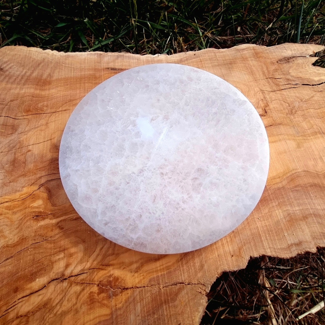 Base de Selenite Polida 15 cm A+++
